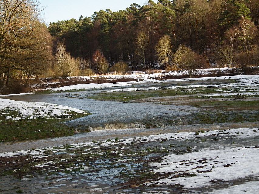 Hochwasser im Winter 2